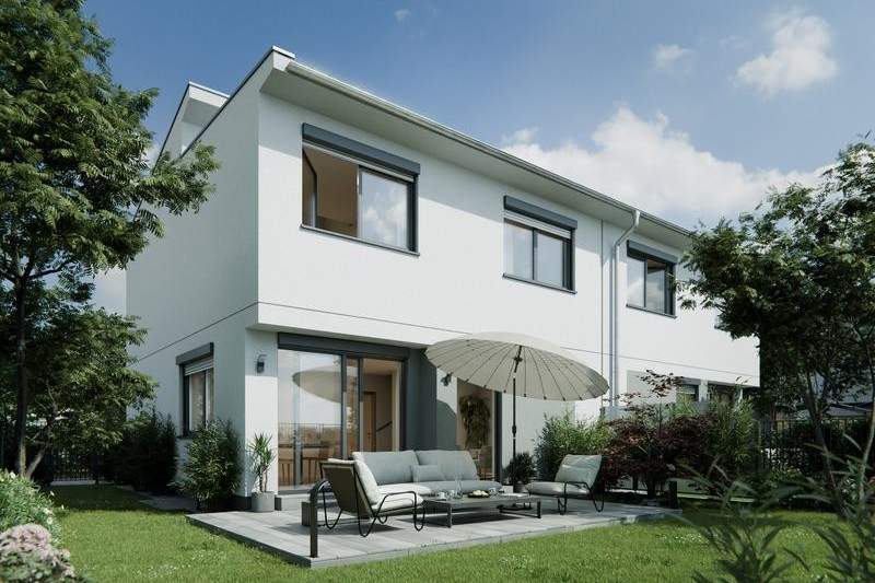 Hochwertige Doppelhaushälfte beim Mühlwasser, Haus-kauf, 863.900,€, 1220 Wien 22., Donaustadt