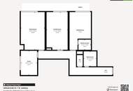 3,5 Zimmer-Wohnun im 7. OG +++ 98 m² Gesamtnutzfläche inkl. Balkon / Loggia mit traumhafter Aussicht+++