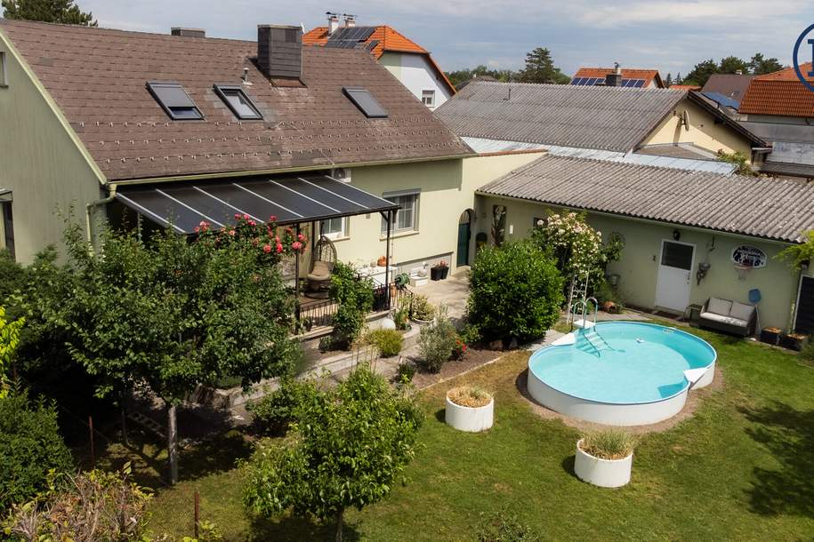 Saniertes Einfamilienhaus mit großem Garten in sehr guter Lage und ausgezeichneter Infrastruktur., Haus-kauf, 550.000,€, 2512 Baden