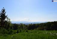Lassen Sie sich DAS nicht entgehen - Exklusives 1291m2 großes Grundstück in Raaba – Traumhafte Lage mit Panoramablick! + GLASFASERANSCHLUSS
