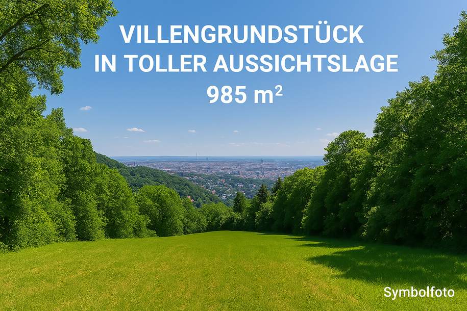 Villengrundstück vs Kapitalanlage, Grund und Boden-kauf, 1.249.000,€, 1140 Wien 14., Penzing