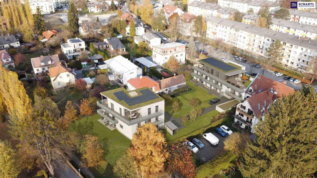 Exklusives Wohnen am Schöcklbach - Penthouse-Traum in Andritz mit riesiger Dachterrasse und Dachgarten! Hier bleiben keine Wünsche offen!