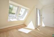 ERSTBEZUG | Traumhafte 2-Zimmer DG-Wohnung mit Loggia & Terrasse in den ruhigen Innenhof