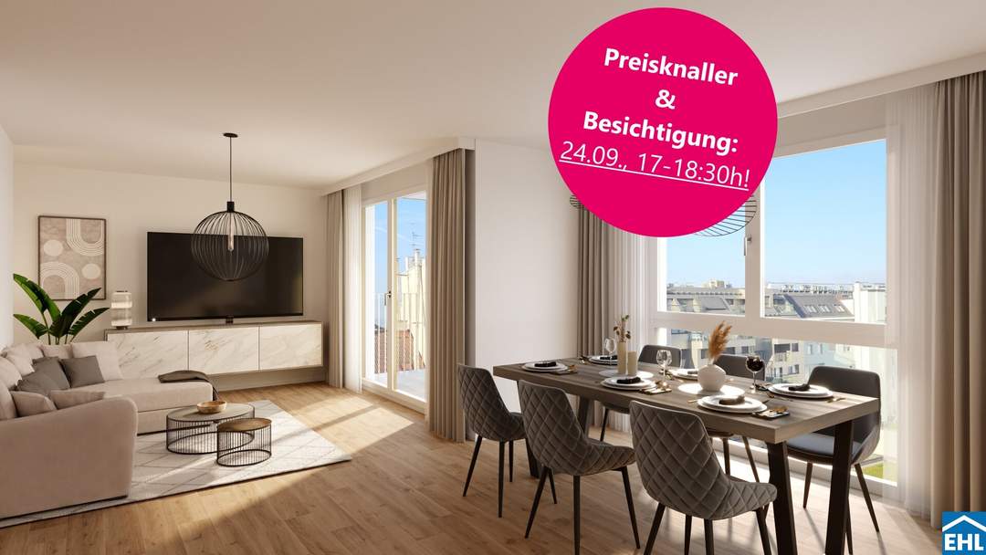 Bezugsfertig und sofort beziehbar: Maja – Ihr neuer Maßstab für urbanes Wohnen in Wien Favoriten!