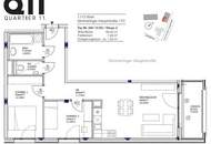 Q11 Leben in Simmering - Traumhafter Ausblick - Loggiawohnung mit 3 Zimmern und Deckenkühlung!