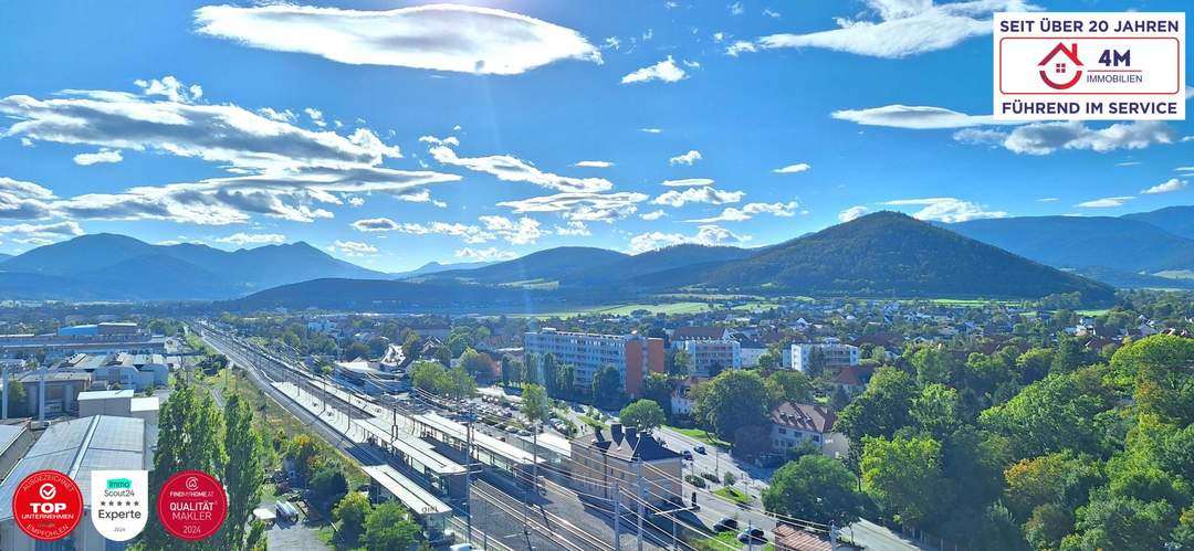 "EXKLUSIV &amp; UNVERWECHSELBAR" Gewerbeflächen mit Panoramablick – Zwei ganze Etagen im höchsten Gebäude der Region