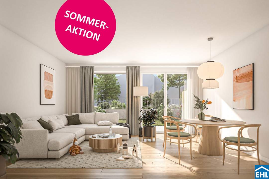 SOMMERAKTION! Exklusivität in Grün mit Perspektive: Die besondere Atmosphäre von LIESING GARDENS als Anlagechance