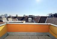 Traumhafte 3-Zimmer Dachgeschoss Wohnung mit knapp 100m2 und charmanter Dachterrasse