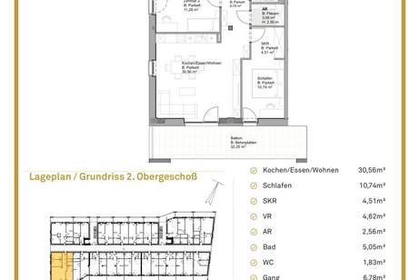 DAS GRAZL: Ihr Bauherrenmodell zur attraktiven Zukunftsinvestition!, Wohnung-kauf, 231.326,€, 8051 Graz(Stadt)