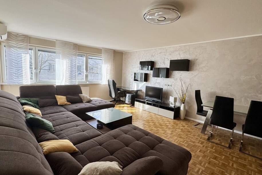 Attraktiver Wohnkomfort auf ca. 88 m² – lichtdurchflutet, großzügig &amp; mit verglaster Loggia, Wohnung-kauf, 399.000,€, 1130 Wien 13., Hietzing