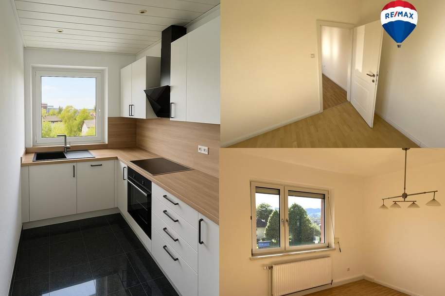 Attraktive 3-Zimmer-Wohnung mit Pöstlingbergblick in der Linzer Industriezeile, Wohnung-kauf, 185.000,€, 4020 Linz(Stadt)