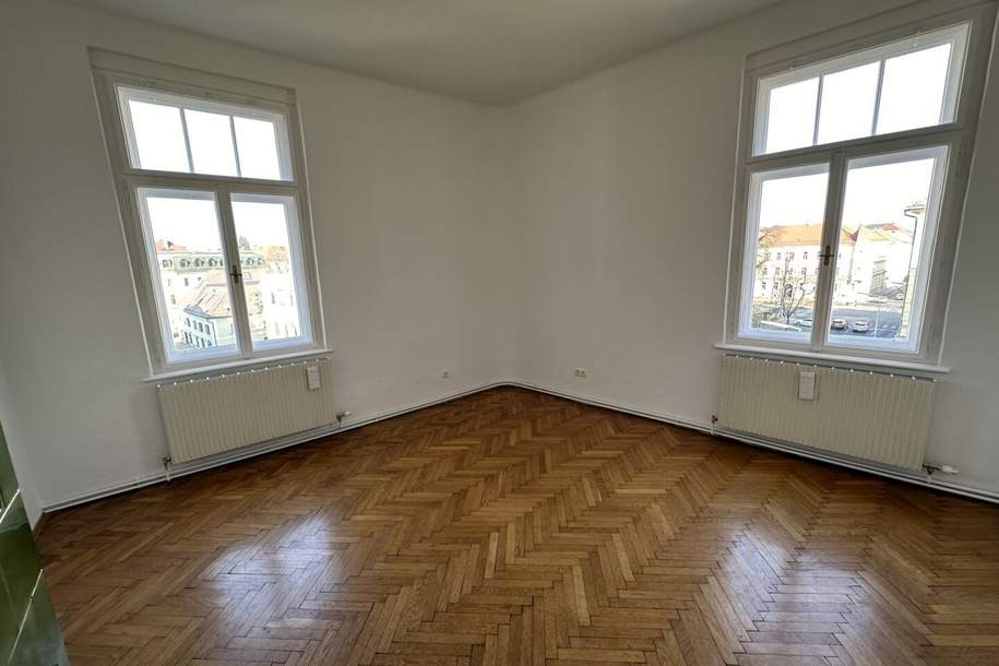 Sanierte 3-Zimmer-Altbauwohnung mit möblierter Küche in TOP Innenstadtlage +++ 8.-Mai-Straße +++, Wohnung-miete, 1.060,63,€, 9020 Klagenfurt(Stadt)