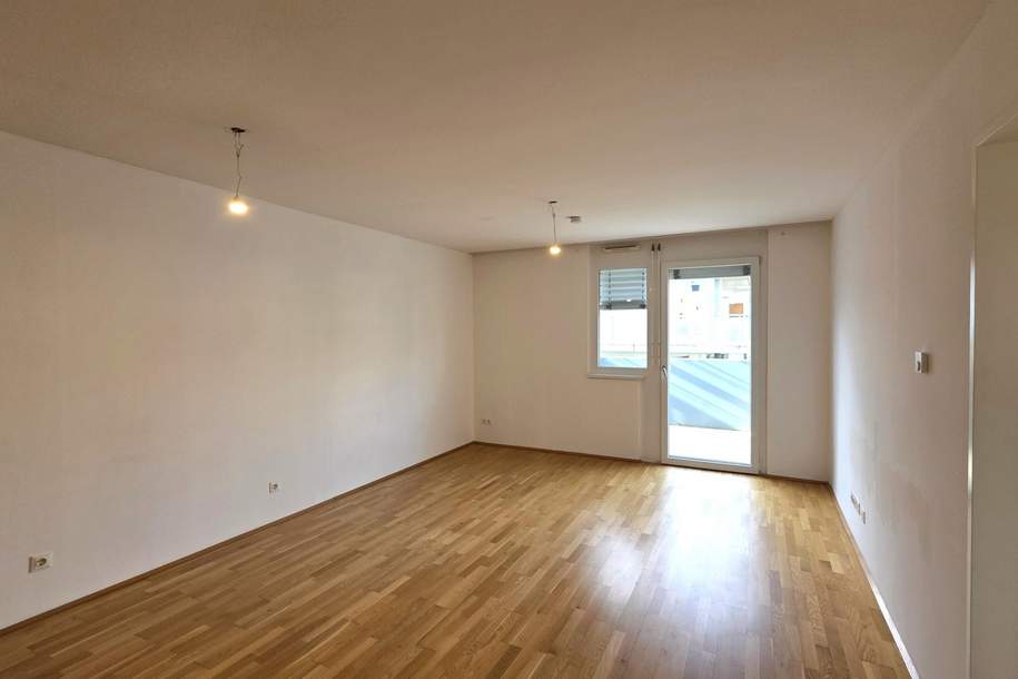Neubauwohnung mit WEST-Balkon + Deckenkühlung + 3.OG, Wohnung-miete, 999,48,€, 1110 Wien 11., Simmering