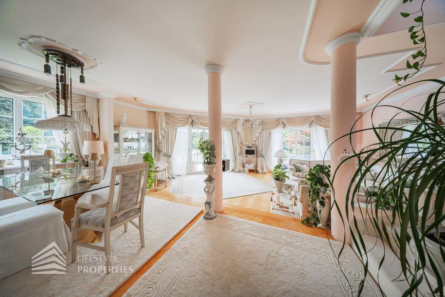 Beeindruckende Villa mit gepflegtem Garten und Pool, Haus-kauf, 3.000.000,€, 2371 Mödling