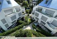Lichtdurchflutete Penthouse Architektur - barrierefreie 5-Zimmer Maisonette-Wohnung in exklusiver Lage mit teiloffener Galerieebene, zahlreichen Terrassen, 2 Bädern und PKW-Garagenplatz