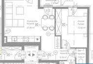 Sofort beziehbare 2-Zimmer-Wohnung mit Wohnkomfort