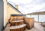 Exklusive Dachgeschoss-Wohnung mit zwei Stellplätzen und privaten Aufzug in Pötzleinsdorf
