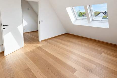 Modernes Doppelhaus in Niedrigenergiebauweise – Grünruhelage nahe Mühlwasser + KFZ-Stellplatz direkt beim Haus, Haus-miete, 2.390,00,€, 1220 Wien 22., Donaustadt