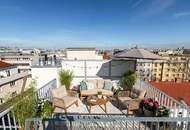 ERSTBEZUG mit DACHTERRASSE | DG-Maisonette Nähe Alte Donau | Traumhafter Fernblick | Teils hofseitig | Fernwärme | TG-Stellplatz optional | Ideal für Anleger oder Eigennutzer | Nachhaltiges Projekt