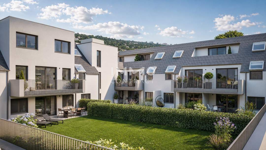 BAUSTART! NEUBAU-HIGHLIGHT: 2-Zimmer-Wohntraum mit Freifläche im zertifizierten Wohnprojekt