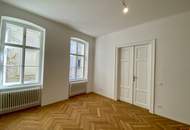 WIEN MITTE: Charmante, generalsanierte 4 Zimmer Altbauwohnung mit großzügiger Loggia