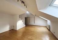 Helle 1 Zimmer Wohnung im Dachgeschoß - Nahe Türkenschanzpark