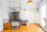 4-Zimmer-Gartenwohnung mit Balkon, Kamin & modernisierter Ausstattung