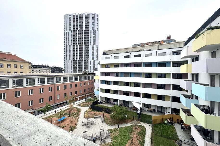 Hofseitige Neubauwohnung an der Dresdner Straße - ab sofort verfügbar!, Wohnung-miete, 999,19,€, 1200 Wien 20., Brigittenau