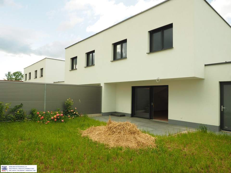 Reihenhaus-Rohbau der auch bald fertig wird