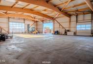 Halle mit Verladerampen