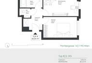 Geräumige 2-Zimmer Wohnung mit Einbauküche in 1190 Wien!