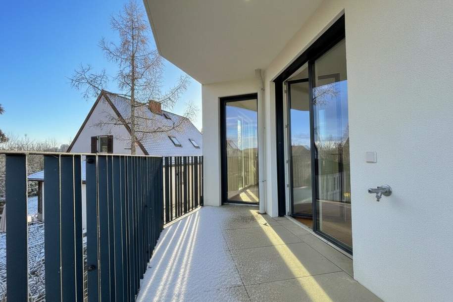 JANUARY SALE | Preisreduktion &amp; Tiefgaragen-Stellplatz geschenkt! | Urban-Balkon | ERSTBEZUG | einzigartige Architektur, Wohnung-kauf, 378.000,€, 1210 Wien 21., Floridsdorf