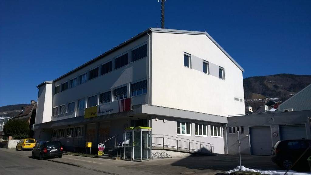 2017 neu errichtete Wohnungen im Postgebäude