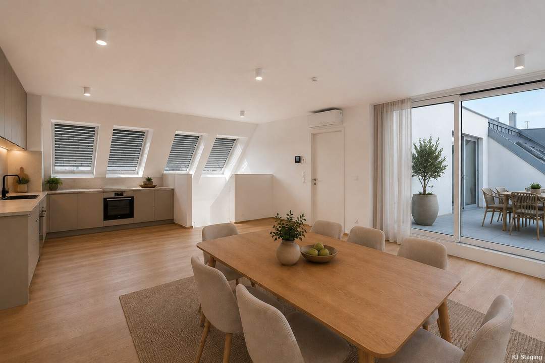 DG - MAISONETTE IN MEIDLING - Maisonetten Terrassentraum mit 3 Zimmern >> U4 / U 6 Längenfeldgasse
