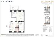 MAISON 29 - Zentral begehbarer 2-Zimmer-Erstbezug mit geräumiger Wohnküche und Hofbalkon