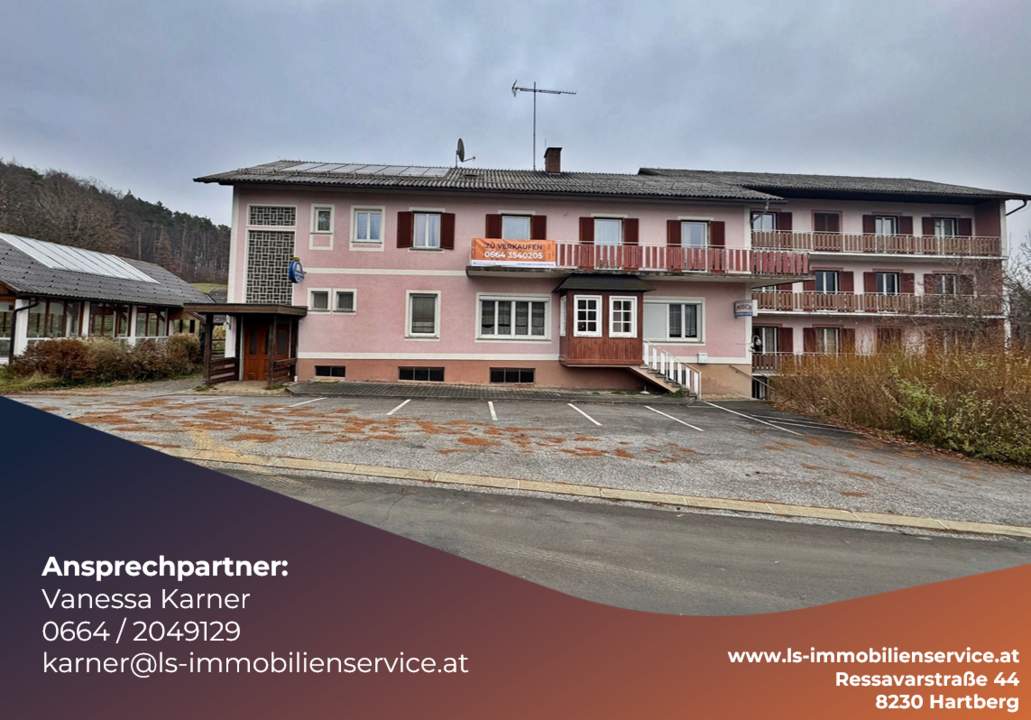 Ehemalige Pension mit viel Platz für mehrere Wohneinheiten in Greinbach-Penzendorf