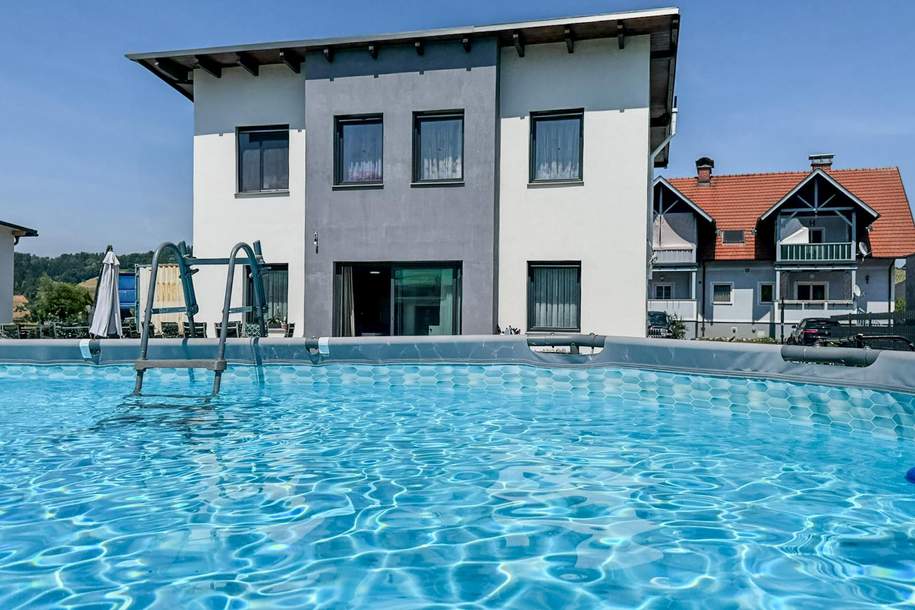 Moderner Neubau (2021) mit Pool, 4 Zi., 707 m² Grund, Bodenhzg., Gaisfeld, Haus-kauf, 419.000,€, 8564 Voitsberg