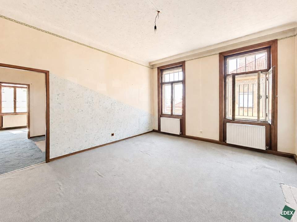Sanierungsbedürftige Altbauwohnung nahe Franz-Josefs-Bahnhof | 9. Bezirk | Viel Potenzial