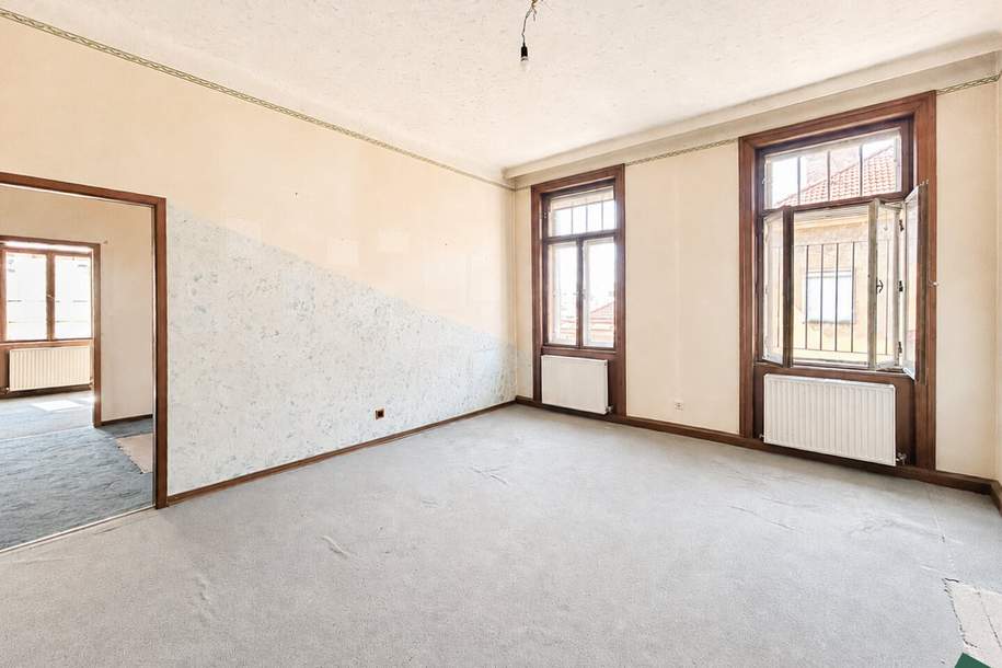 Sanierungsbedürftige Altbauwohnung nahe Franz-Josefs-Bahnhof | 9. Bezirk | Viel Potenzial, Wohnung-kauf, 419.000,€, 1090 Wien 9., Alsergrund