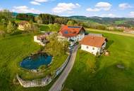 Seltene Gelegenheit! Liegenschaft mit 2 Häusern und Grünlandflächen