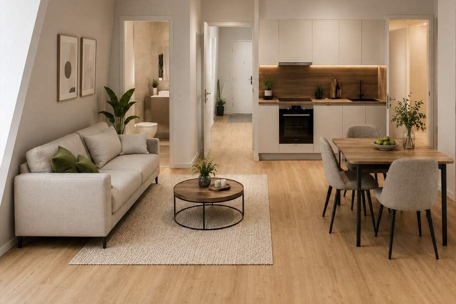 Drygalski Residences - INVESTMENT, Wohnung-kauf, 280.500,€, 1210 Wien 22., Donaustadt