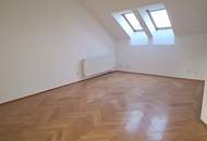 FÖRSTERGASSE, AUGARTEN-NÄHE, klimatisiertes 109 m2 Dachgeschoß, 3 Zimmer, Komplettküche, 2 Bäder, Parketten, Fernblick