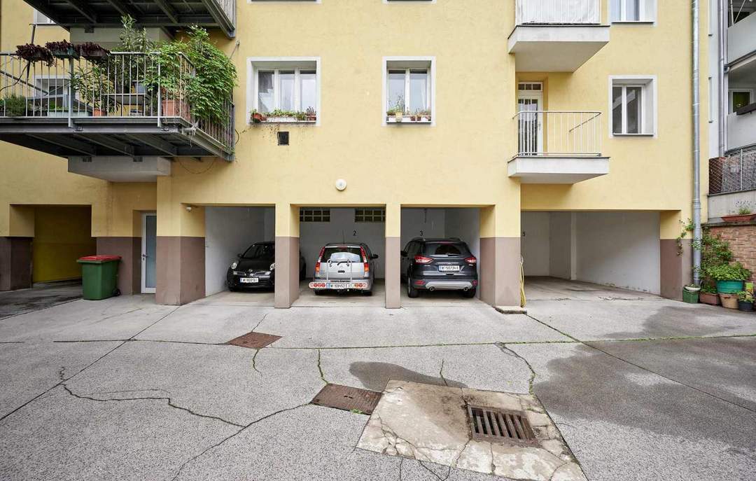 Rarität- Stellplatzpaket mit Potential im 8. Bezirk!