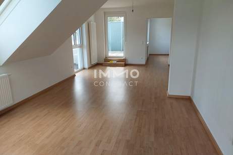 Helle 3-Zi. Dachgeschosswohnung mit Terrasse &amp; 2 Stellplätzen in 3242 Texing - förderbar, Wohnung-miete, 1.040,08,€, 3242 Melk
