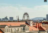 Klimatisierte Dachgeschoss Maisonette mit 2 Terrassen und Kamin nahe Uno City!