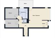 Lichtdurchflutete 3-Zimmer Wohnung in Weiler