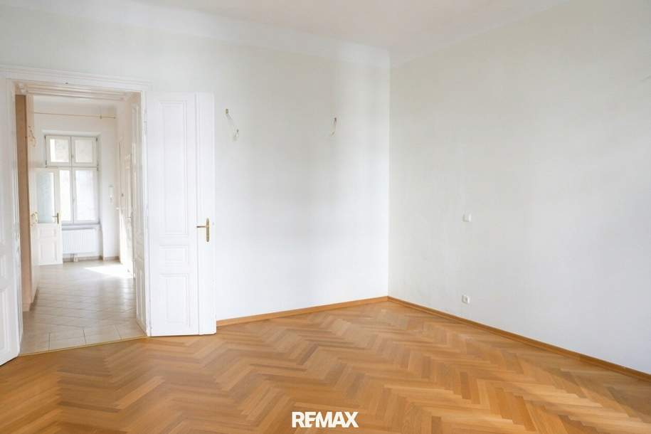 Klassische Altbauwohnung nahe Musik UNI - 2,5 Zimmer - extra Küche !, Wohnung-kauf, 540.000,€, 1030 Wien 3., Landstraße