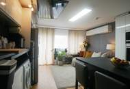 Wohnen in Top-Lage: Großzügige Großraumgarçonnière mit Balkon und Designer-Ausstattung