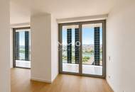 Prater, Stephansdom, Sonnenuntergang und Donaublick: Inkl.10m2 Loggia: DC2 Tower