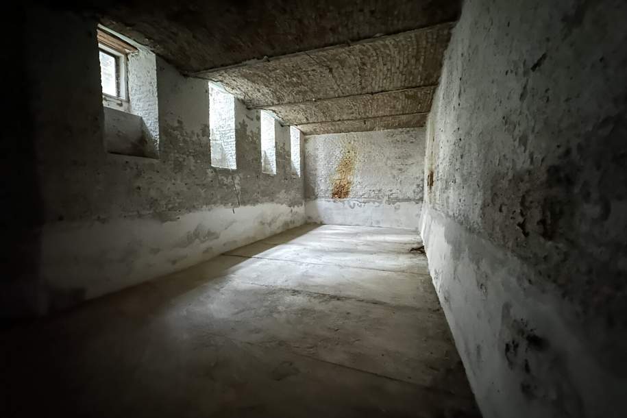 Seltene Gelegenheit: Sehr hohes, geräumiges Kellermagazin mit Tageslicht und Fenstern zum Hof, Wasser- und Stromanschluss und WC, Gewerbeobjekt-kauf, 75.000,€, 1030 Wien 3., Landstraße